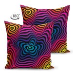 - Suet-K3951-Gorsel-1 - Realhomes Çift Taraflı Soyut Karmaşık Motifli Özel Tasarım Dijital Baskılı Modern Süet Yastık Kırlent Kılıfı Realhomes