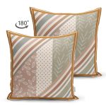 - Suet-K3953-Gorsel-1 - Realhomes Çift Taraflı Yaprak Ve Puanlı Özel Tasarım Dijital Baskılı Modern Süet Yastık Kırlent Kılıfı Realhomes