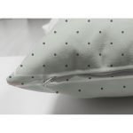 - Suet-K3955-Gorsel-2 - Realhomes Çift Taraflı Yaprak Ve Puanlı Özel Tasarım Dijital Baskılı Modern Süet Yastık Kırlent Kılıfı Realhomes