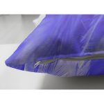 - Suet-K3958-Gorsel-2 - Realhomes Çift Taraflı Tüy Motifli Özel Tasarım Dijital Baskılı Modern Süet Yastık Kırlent Kılıfı Realhomes