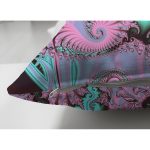 - Suet-K3971-Gorsel-2 - Realhomes Çift Taraflı Fraktal Motifli Özel Tasarım Dijital Baskılı Modern Süet Yastık Kırlent Kılıfı Realhomes