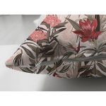 - Suet-K3973-Gorsel-2 - Realhomes Çift Taraflı Bej Zeminde Çiçek Motifli Tasarım Dijital Baskılı Modern Süet Yastık Kırlent Kılıfı Realhomes