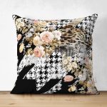 - Suet-K4022-Gorsel - Realhomes Çift Taraflı Kazayağı Zeminde Özel Tasarım Dijital Baskılı Modern Süet Yastık Kırlent Kılıfı Realhomes