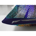 Çift Taraflı Rengârenk Karışık Puanlı Özel Tasarım Dijital Baskılı Modern Süet Yastık Kırlent Kılıfı Realhomes