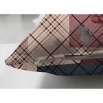 - Suet-K4029-Gorsel-2 - Realhomes Çift Taraflı Geometrik Zeminde Çiçek Desenli Özel Tasarım Dijital Baskılı Modern Süet Yastık Kırlent Kılıfı Realhomes