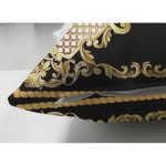 - Suet-K4033-Gorsel-2 - Realhomes Çift Taraflı Altın Desenli Özel Tasarım Dijital Baskılı Modern Süet Yastık Kırlent Kılıfı Realhomes