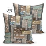 - Suet-K4050-Gorsel-1 - Realhomes Çift Taraflı Geometrik Desenli Özel Tasarım Dijital Baskılı Modern Süet Yastık Kırlent Kılıfı Realhomes