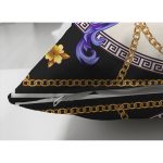 - Suet-K4056-Gorsel-2 - Realhomes Çift Taraflı Altın Zincir Etnik Desenli Özel Tasarım Dijital Baskılı Modern Süet Yastık Kırlent Kılıfı Realhomes