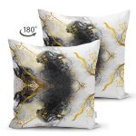 - Suet-K4060-Gorsel-1 - Realhomes Çift Taraflı Altın Desenli Özel Tasarım Dijital Baskılı Modern Süet Yastık Kırlent Kılıfı Realhomes