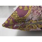 - Suet-K4064-Gorsel-2 - Realhomes Çift Taraflı Çiçek Ve Altın Motifli Özel Tasarım Dijital Baskılı Modern Süet Yastık Kırlent Kılıfı Realhomes