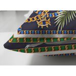 - Suet-K4066-Gorsel-2 - Realhomes Çift Taraflı Çiçek Altın Ve Kemer Motifli Özel Tasarım Dijital Baskılı Modern Süet Yastık Kırlent Kılıfı Realhomes