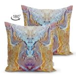 - Suet-K4073-Gorsel-1 - Realhomes Çift Taraflı Mermer Motifli Özel Tasarım Dijital Baskılı Modern Süet Yastık Kırlent Kılıfı Realhomes