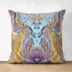 - Suet-K4073-Gorsel - Realhomes Çift Taraflı Mermer Motifli Özel Tasarım Dijital Baskılı Modern Süet Yastık Kırlent Kılıfı Realhomes