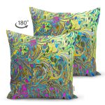 - Suet-K4081-Gorsel-1 - Realhomes Çift Taraflı Ebru Sanatı Motifli Özel Tasarım Dijital Baskılı Modern Süet Yastık Kırlent Kılıfı Realhomes