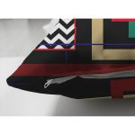 - Suet-K4084-Gorsel-2 - Realhomes Çift Taraflı Geometrik Desenli Özel Tasarım Dijital Baskılı Modern Süet Yastık Kırlent Kılıfı Realhomes