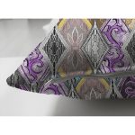 - Suet-K4085-Gorsel-2 - Realhomes Çift Taraflı Geometrik Desenli Özel Tasarım Dijital Baskılı Modern Süet Yastık Kırlent Kılıfı Realhomes