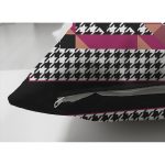 - Suet-K4092-Gorsel-2 - Realhomes Çift Taraflı Kazayağı Zeminli Geometrik Motifli Özel Tasarım Dijital Baskılı Modern Süet Yastık Kırlent Kılıfı Realhomes