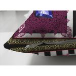 - Suet-K4094-Gorsel-2 - Realhomes Çift Taraflı Geometrik Zeminde Rengarenk Motifli Özel Tasarım Dijital Baskılı Modern Süet Yastık Kırlent Kılıfı Realhomes