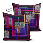 - Suet-K4095-Gorsel-1 - Realhomes Çift Taraflı Geometrik Motifli Özel Tasarım Dijital Baskılı Modern Süet Yastık Kırlent Kılıfı Realhomes