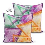 - Suet-K4098-Gorsel-1 - Realhomes Çift Taraflı Renkli Güller Ve Zikzak Motifli Özel Tasarım Dijital Baskılı Modern Süet Yastık Kırlent Kılıfı Realhomes