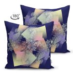 - Suet-K4100-Gorsel-1 - Realhomes Çift Taraflı Lacivert Zeminde Etnik Motifli Tasarım Dijital Baskılı Modern Süet Yastık Kırlent Kılıfı Realhomes