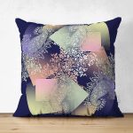 - Suet-K4100-Gorsel - Realhomes Çift Taraflı Lacivert Zeminde Etnik Motifli Tasarım Dijital Baskılı Modern Süet Yastık Kırlent Kılıfı Realhomes