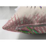 - Suet-K4101-Gorsel-2 - Realhomes Çift Taraflı Rengarenk Yaprak Desenli Özel Tasarım Dijital Baskılı Modern Süet Yastık Kırlent Kılıfı Realhomes
