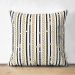 - Suet-K4102-Gorsel - Realhomes Çift Taraflı Zincir Ve Kemerli Özel Tasarım Dijital Baskılı Modern Süet Yastık Kırlent Kılıfı Realhomes