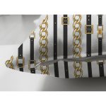 - Suet-K4102-Gorsel-2 - Realhomes Çift Taraflı Zincir Ve Kemerli Özel Tasarım Dijital Baskılı Modern Süet Yastık Kırlent Kılıfı Realhomes