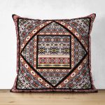 - Suet-K4109-Gorsel - Realhomes Çift Taraflı Etnik Desenli Özel Tasarım Dijital Baskılı Modern Süet Yastık Kırlent Kılıfı Realhomes