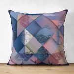 - Suet-K4110-Gorsel - Realhomes Çift Taraflı Geometrik Motifli Özel Tasarım Dijital Baskılı Modern Süet Yastık Kırlent Kılıfı Realhomes