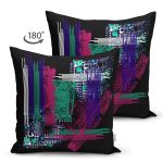 - Suet-K4116-Gorsel-1 - Realhomes Çift Taraflı Abstract Desenli Özel Tasarım Dijital Baskılı Modern Süet Yastık Kırlent Kılıfı Realhomes