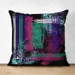 - Suet-K4116-Gorsel - Realhomes Çift Taraflı Abstract Desenli Özel Tasarım Dijital Baskılı Modern Süet Yastık Kırlent Kılıfı Realhomes