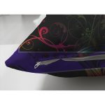 - Suet-K4121-Gorsel-2 - Realhomes Çift Taraflı Koyu Zeminde Abstract Motifli Özel Tasarım Dijital Baskılı Modern Süet Yastık Kırlent Kılıfı Realhomes