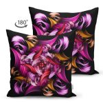 - Suet-K4122-Gorsel-1 - Realhomes Çift Taraflı Renkli Abstract Desenli Özel Tasarım Dijital Baskılı Modern Süet Yastık Kırlent Kılıfı Realhomes