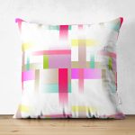 - Suet-K4125-Gorsel - Realhomes Çift Taraflı Renkli Geometrik Desenli Özel Tasarım Dijital Baskılı Modern Süet Yastık Kırlent Kılıfı Realhomes
