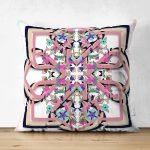 - Suet-K4128-Gorsel - Realhomes Çift Taraflı Çiçek Desenli Özel Tasarım Dijital Baskılı Modern Süet Yastık Kırlent Kılıfı Realhomes