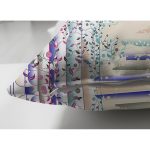 Çift Taraflı Soyut Çiçek Motifli Özel Tasarım Dijital Baskılı Modern Süet Yastık Kırlent Kılıfı Realhomes