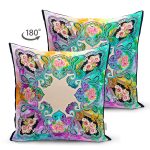 - Suet-K4133-Gorsel-1 - Realhomes Çift Taraflı Etnik Çiçek Desenli Özel Tasarım Dijital Baskılı Modern Süet Yastık Kırlent Kılıfı Realhomes