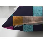 - Suet-K4135-Gorsel-2 - Realhomes Çift Taraflı Rengarenk Damalı Desenli Özel Tasarım Dijital Baskılı Modern Süet Yastık Kırlent Kılıfı Realhomes