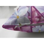 - Suet-K4149-Gorsel-2 - Realhomes Çift Taraflı Çiçekli Geometrik Motifli Özel Tasarım Dijital Baskılı Modern Süet Yastık Kırlent Kılıfı Realhomes