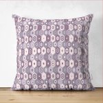 - Suet-K416-Gorsel - Realhomes Çift Taraflı Altıgen Bal Peteği Desenli Özel Tasarım Dijital Baskılı Modern Süet Yastık Kırlent Kılıfı Realhomes