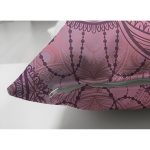 Çift Taraflı Modern Çini Temalı Dijital Baskılı Süet Yastık Kırlent Kılıfı Realhomes