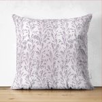 Çift Taraflı Soyut Yaprak Figürlü Özel Tasarım Dijital Baskılı Modern Süet Yastık Kırlent Kılıfı Realhomes