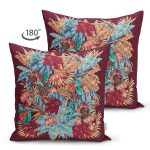- Suet-K4176-Gorsel-1 - Realhomes Çift Taraflı Modern Gül Sanatı Tasarımlı Dijital Baskılı Süet Yastık Kırlent Kılıfı Realhomes