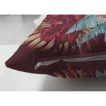 - Suet-K4176-Gorsel-2 - Realhomes Çift Taraflı Modern Gül Sanatı Tasarımlı Dijital Baskılı Süet Yastık Kırlent Kılıfı Realhomes