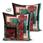 - Suet-K4180-Gorsel-1 - Realhomes Çift Taraflı Modern Sanat Tasarımlı Dijital Baskılı Süet Yastık Kırlent Kılıfı Realhomes