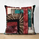 - Suet-K4180-Gorsel - Realhomes Çift Taraflı Modern Sanat Tasarımlı Dijital Baskılı Süet Yastık Kırlent Kılıfı Realhomes