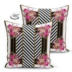 - Suet-K4188-Gorsel-1 - Realhomes Çift Taraflı Modern Sanat Tasarımlı Dijital Baskılı Süet Yastık Kırlent Kılıfı Realhomes