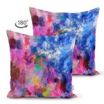 - Suet-K4191-Gorsel-1 - Realhomes Çift Taraflı Modern Sanat Tasarımlı Dijital Baskılı Süet Yastık Kırlent Kılıfı Realhomes